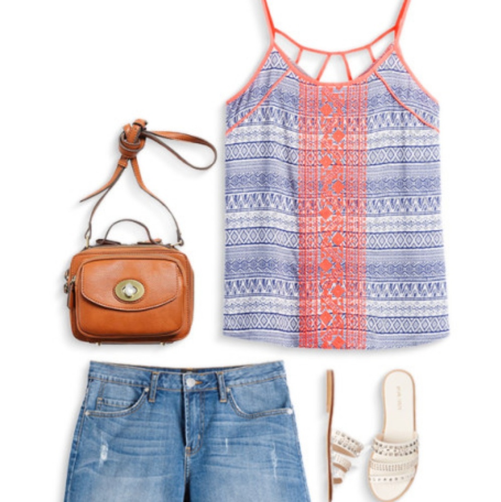 Cute summer tank top great for spring ans summer